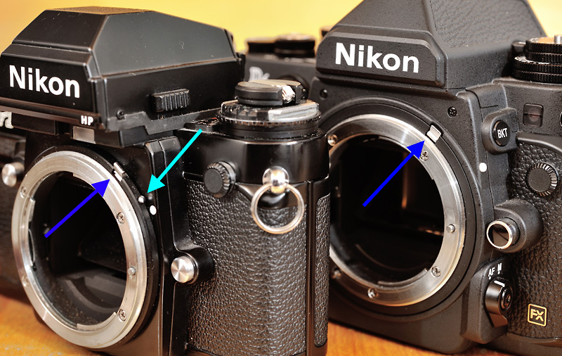 through the Nikon F Mount Nikon Df an F Mount oddity